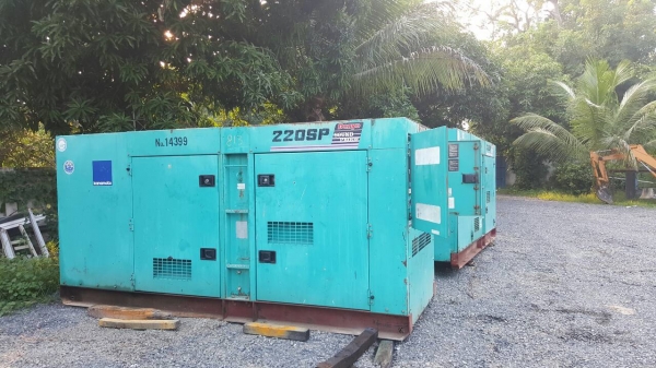 ขายเครื่องปั่นไฟสภาพดี มือสองจากญี่ปุ่น พร้อมใช้งาน