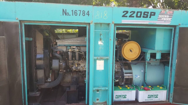 ขายเครื่องปั่นไฟสภาพดี มือสองจากญี่ปุ่น พร้อมใช้งาน