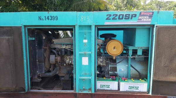 ขายเครื่องปั่นไฟสภาพดี มือสองจากญี่ปุ่น พร้อมใช้งาน