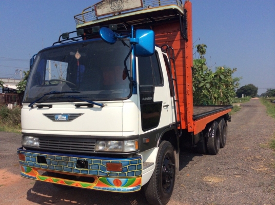 HINO10ล้อ เพลาเดียว เครื่อง168แรง พวงมาลัยพาว์เวอร์ กระจกไฟฟ้า เครื่องดี ครัทซีสวย ขาย 450,000 บาท ศุภากร 091-1903107 , 081-4252943