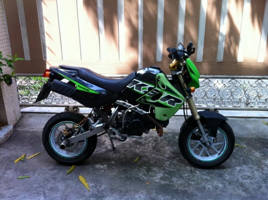 ขออนุญาติขาย KAWASAKI KSR 110 CC. แต่งสวยงาม ฟรีค่าโอน