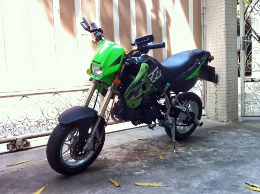 ขออนุญาติขาย KAWASAKI KSR 110 CC. แต่งสวยงาม ฟรีค่าโอน