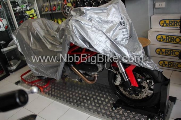 จำหน่ายผ้าคลุมรถBigBike เกรดA ไม่กรอบแตก กันแดด กันน้ำ100\% เพียง 480-เท่าน้้น