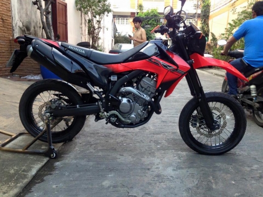 มาใหม่!! CRF250M Y2013 สภาพป้ายเเดง ไมล์1,xxx km.เพียง94,000บ. มาใหม่!! CRF250M Y2013 สภาพป้ายเเดง ไมล์1,xxx km.เพียง94,000บ.