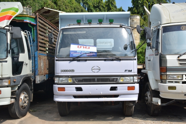 HINO FM1J 210 hp  กระบะดั้มสามมิตร