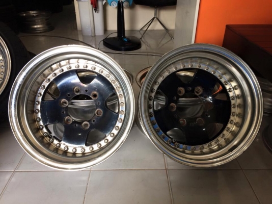 ล้อ WORK DEERFIELD 3 ชิ้น 15x8.5" ET-32 6/139.7 ประมูลญี่ปุ่น ล้อ WORK DEERFIELD 3 ชิ้น 15x8.5" ET-32 6/139.7 ประมูลญี่ปุ่น