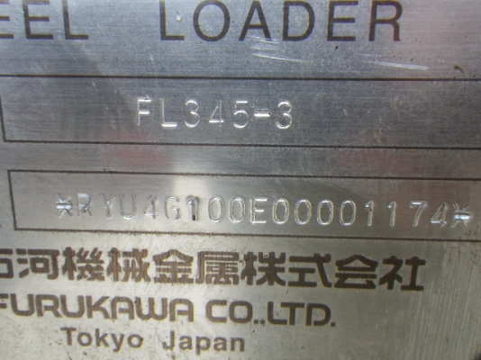 ขายรถตัก Furukawa FL345-3 ขายรถตัก Furukawa FL345-3