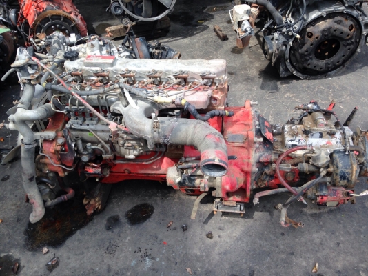 ขายเครื่องพร้อมเกียร์ HINO  WO6E