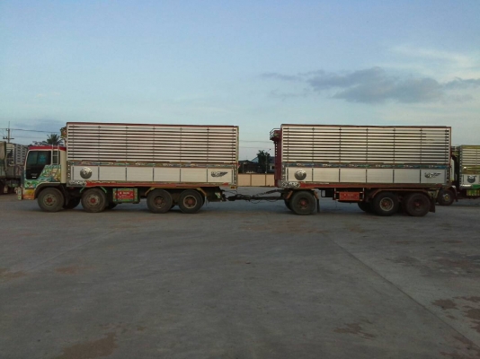 ขายรถพ่วง 24 ล้อ แม่.ลูก กระบะเนียมคอกเกษตรดั้ม อู่.ส ไพบูรณ์ HINO PROFIA เครื่อง.K13C-335 แรง 7 เกียร์ รถสวย ราคา.1750000 ต่อรอง