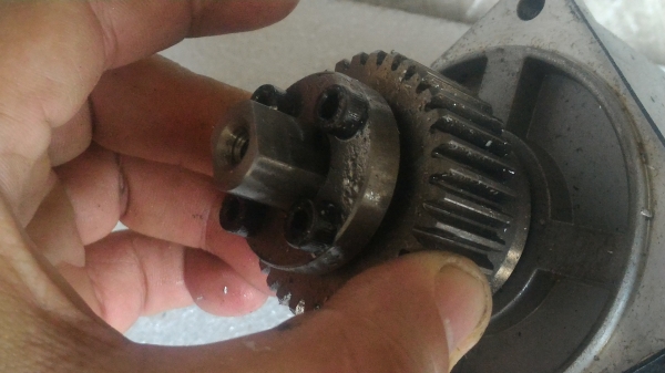 AC SERVOMOTER เซอร์โวมอเตอร์ ขนาด 750 W. พร้อมเพื่องขับตรงเพลา