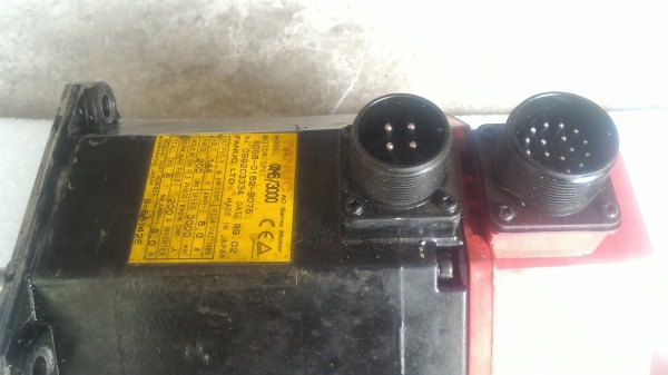 AC SERVOMOTER เซอร์โวมอเตอร์ FANUC จากญี่ปุ่น ขนาด 1400 W.