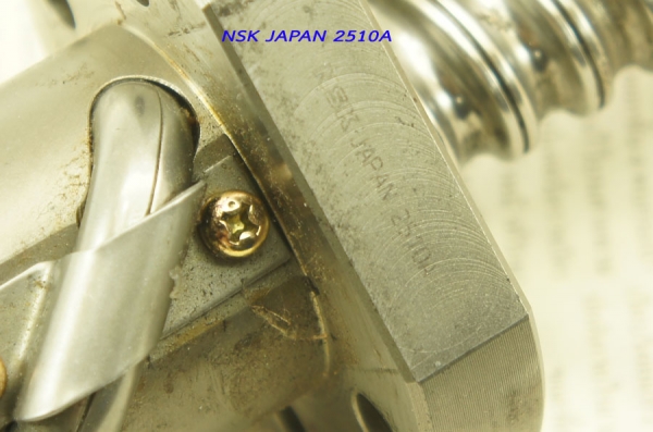 Ball Screw NSK japan ยาว 980mm., โต25mm. ระยะพิทซ์ 10mm.