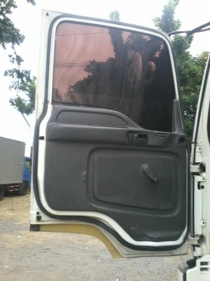 10ล้อเพลาเดียวISUZU DECA200 ยูโร2 จดปี46 ใบไม้เขียวแท้กระบะยาว6.35เมตร