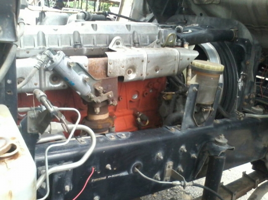 10ล้อเพลาเดียวISUZU DECA200 ยูโร2 จดปี46 ใบไม้เขียวแท้กระบะยาว6.35เมตร