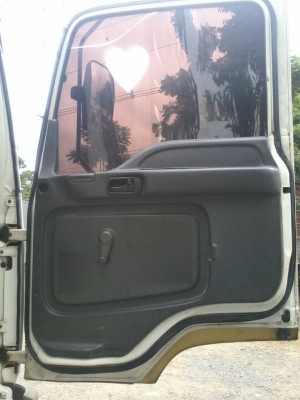 10ล้อเพลาเดียวISUZU DECA200 ยูโร2 จดปี46 ใบไม้เขียวแท้กระบะยาว6.35เมตร