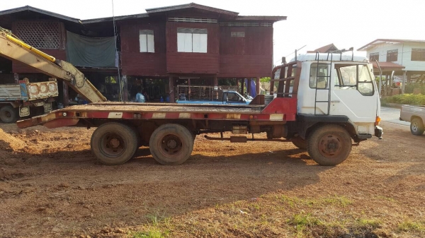 ขายเทนเลอร์ 10 ล้อ 2 เพลา FUSO FN215K เครื่อง 6D15 170 แรงม้า วางหัวหลงสายฟ้า คัสซีสวยตลอดเส้น รถพร้อมใช้ ทะเบียนพร้อมโอนครับ