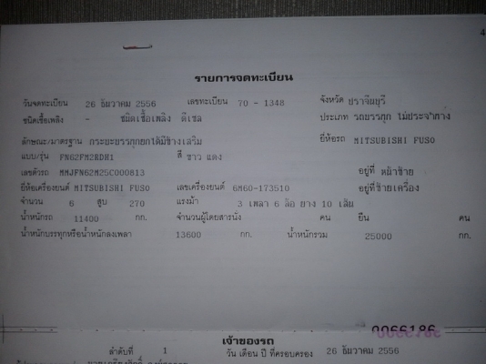 ขายดาว์นรถบรรทุกดั้มพ์สิบล้อFuso270ปี2556 ขายดาว์นรถบรรทุกดั้มพ์สิบล้อFuso270ปี2556