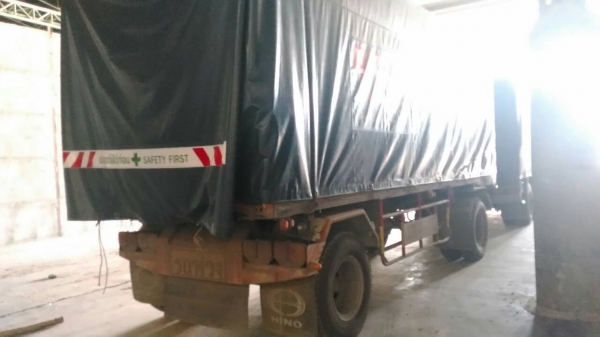 ขาย HINO MEGA 260 พ่วงแม่ลูก กระบะเนียมดั๊ม คอกเกษตร รถปี 48