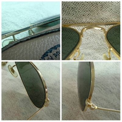 แว่นตานายพลแมคอาร์เธอร์ B&amp;L RAY-BAN AVIATOR MacArthur USA