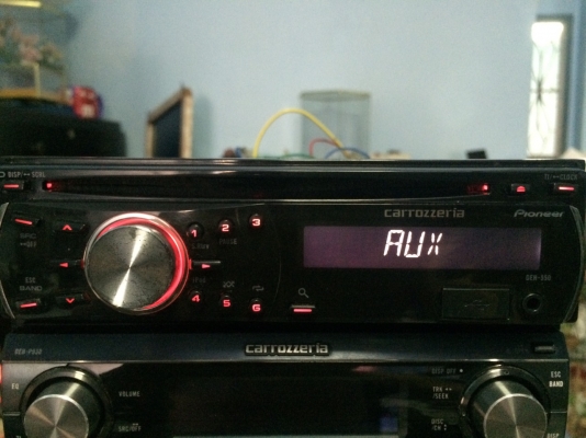 Pioneer DEH-550 USB IPOD MP3-RW CD-RW AUX ปรีเอ้า1ชุด สภาพสวย มือ2 ญี่ปุ่น