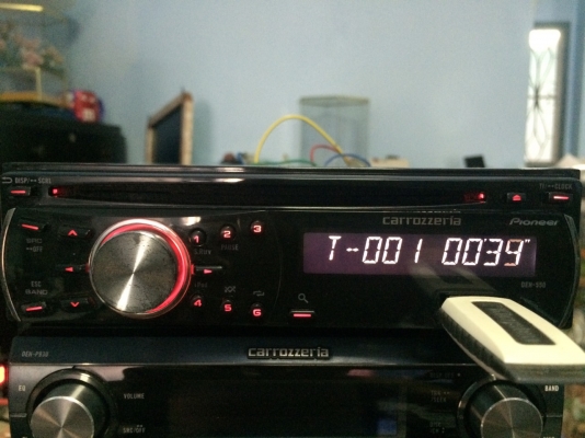 Pioneer DEH-550 USB IPOD MP3-RW CD-RW AUX ปรีเอ้า1ชุด สภาพสวย มือ2 ญี่ปุ่น