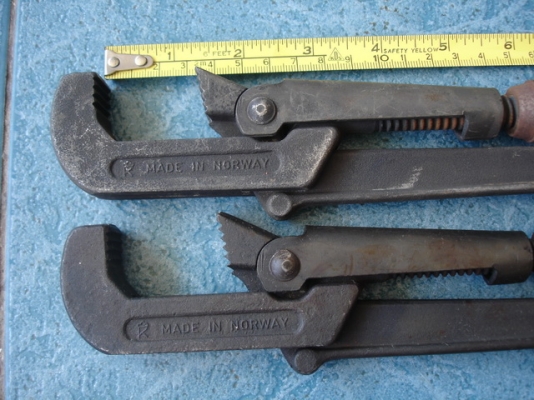 ประแจจับแป๊บ made in Norway ของใหม่เก่าเก็บ