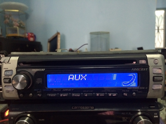 ADDZEST DXZ545MP MP3-RW CD-RW AUX ปรีเอ้า3ชุด AUX1ชุด คุมกล่องCD สภาพสวย มือ2 ญี่ปุ่น