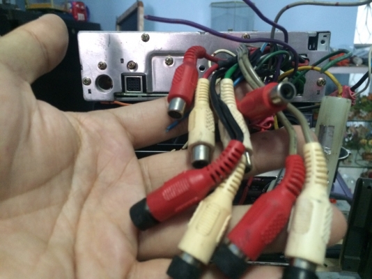 ADDZEST DXZ545MP MP3-RW CD-RW AUX ปรีเอ้า3ชุด AUX1ชุด คุมกล่องCD สภาพสวย มือ2 ญี่ปุ่น