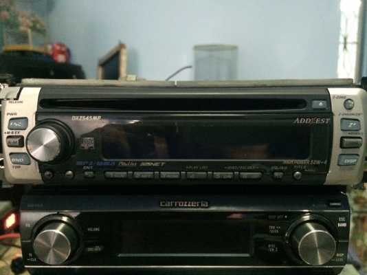 ADDZEST DXZ545MP MP3-RW CD-RW AUX ปรีเอ้า3ชุด AUX1ชุด คุมกล่องCD สภาพสวย มือ2 ญี่ปุ่น