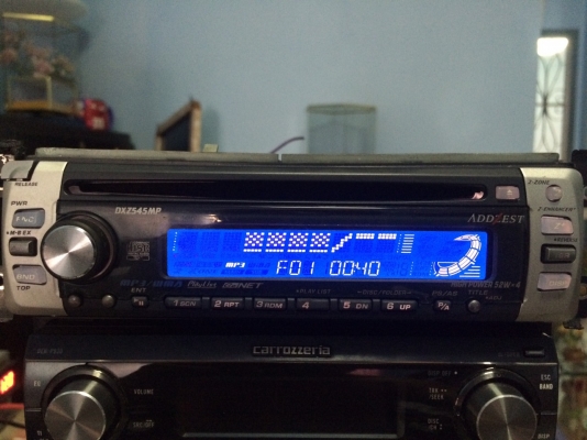 ADDZEST DXZ545MP MP3-RW CD-RW AUX ปรีเอ้า3ชุด AUX1ชุด คุมกล่องCD สภาพสวย มือ2 ญี่ปุ่น
