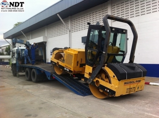 ส่งมอบรถบดหน้าหลังเหล็ก INGERSOLL  RAND   DD90 10ตัน ขอบคุณลูกค้ามากๆครับ