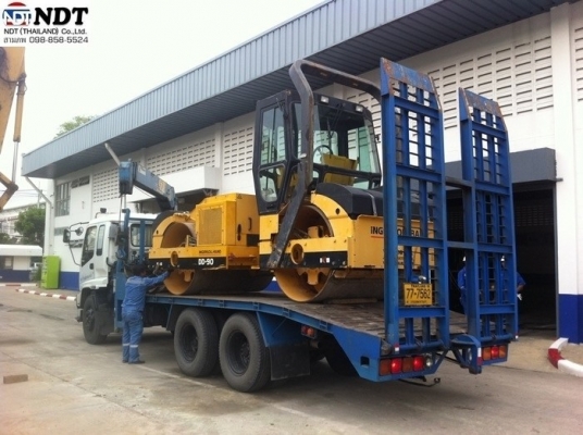 ส่งมอบรถบดหน้าหลังเหล็ก INGERSOLL  RAND   DD90 10ตัน ขอบคุณลูกค้ามากๆครับ