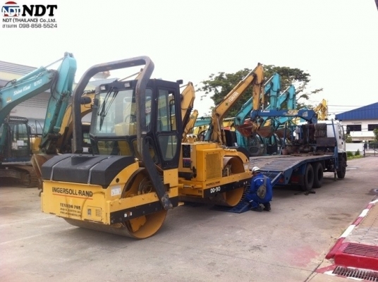 ส่งมอบรถบดหน้าหลังเหล็ก INGERSOLL  RAND   DD90 10ตัน ขอบคุณลูกค้ามากๆครับ