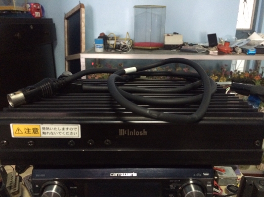 POWER Mcintosh 5CH EF-1080l พร้อมสายต่อเข้าเครื่องเล่นMcintosh Made in Japan มือ2 ญี่ปุ่น