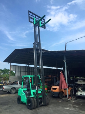 ฟอล์คลิฟต์ 3 ตัน เสายกสูง 6 เมตร MITSUBISHI GRENDIA รุ่นใหม่