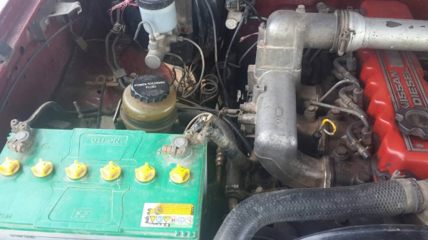 นิสสันบิ๊กเอ็ม 2.5ดีเซล ปี2539 ไมค์โคล้ง ฝาแดงละเอียด พวงมาลัยเพาเวอร์ นิสสันบิ๊กเอ็ม 2.5ดีเซล ปี2539 ไมค์โคล้ง ฝาแดงละเอียด พวงมาลัยเพาเวอร์