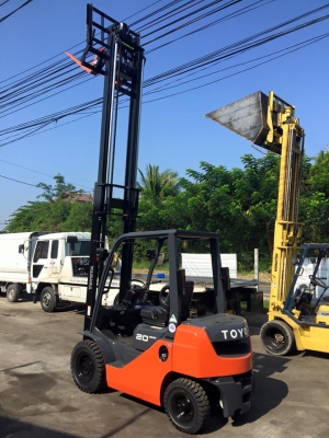 ขายรถฟอล์คลิฟต์นำเข้า TOYOTA 8FD20 รถปี 2012