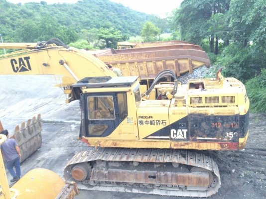 ขายรถแบคโฮ CAT 350-1 เอกสารอินวอย ราคา 1400000