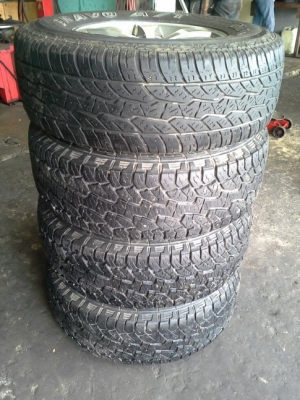 ล้อVigo + ยาง AT 265/70/16 ปี12 สภาพดี 1ชุด