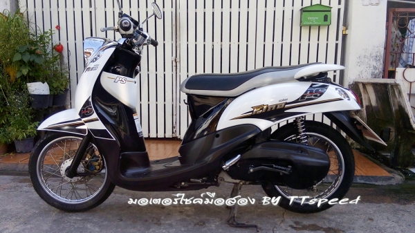 Fino PS ไมล์แยก รถบ้านซื้อสดสภาพป้ายแดง จดปี 56