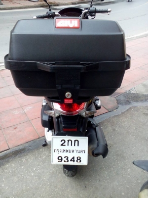 ขาย Honda PCX 150 i ปี 56 เดือน พ.ย. สีน้ำตาล เครื่องดีเดิมๆ ชุดสีีมีรอยด้านข้างนิดหน่อย วิ่งน้อย ฝรั่งใช้คนเดียว เล่มพร้อมโอน