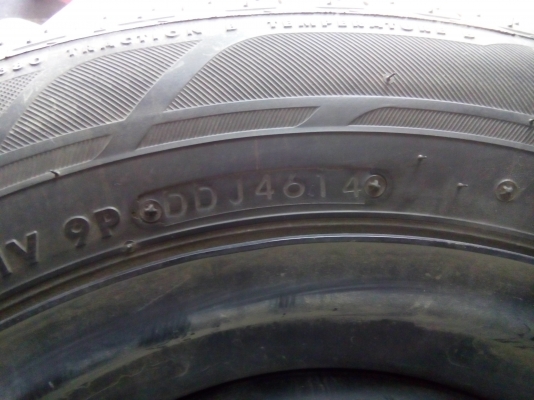 ขายยางพร้อมล้อกะทะ 4000บาท