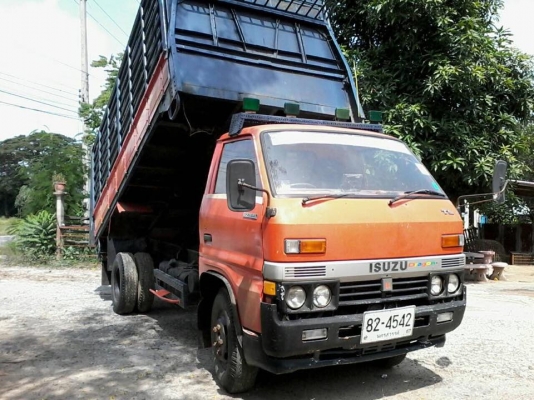 รถ 6 ล้อ ISUZU KS12 ดั้มเกษตร เครื่อง 100 แรง ปี 2528