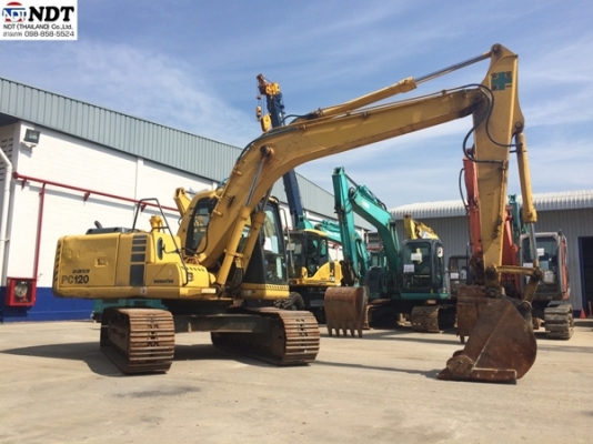 PC120-6E เก่าญี่ปุ่น ยังไม่เคยใช้งานในไทยครับ 4641ชม. ปี1997