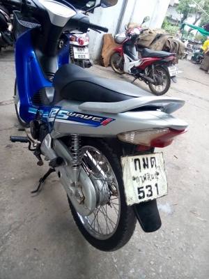 ขายลูกเดียว wave125sไฟเลี้ยวบังลม ปี2549ราคาบ้านๆ มีเล่มเอกสารครบ