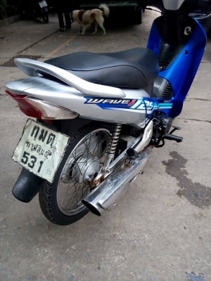 ขายลูกเดียว wave125sไฟเลี้ยวบังลม ปี2549ราคาบ้านๆ มีเล่มเอกสารครบ