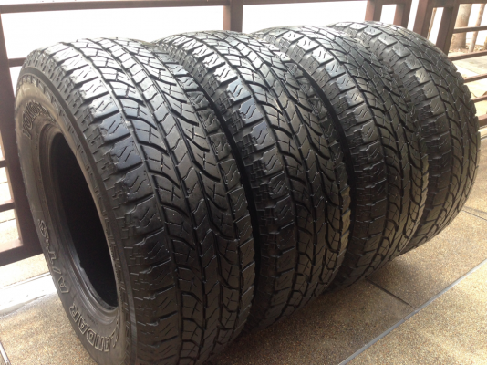 ยาง All Yokohama 265 70 16 กลางปี09 ดอกเต็ม พร้อมใช้งาน ราคาไม่แพง
