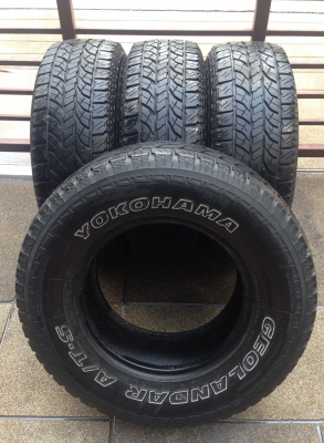 ยาง All Yokohama 265 70 16 กลางปี09 ดอกเต็ม พร้อมใช้งาน ราคาไม่แพง