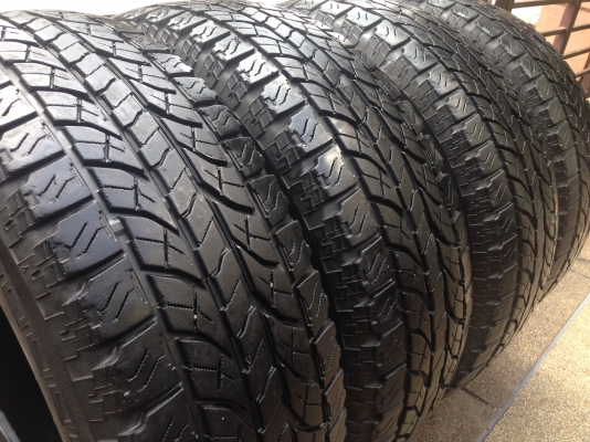 ยาง All Yokohama 265 70 16 กลางปี09 ดอกเต็ม พร้อมใช้งาน ราคาไม่แพง