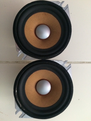 ลำโพง Pioneer TA-DRC2VT 4นิ้ว 100W โครงหล่อ แม่เหล็กนีโอ กรอยเคฟล่า เสียงกลางชัด เบสนุ่ม Made in Japan มือ2 ญี่ปุ่น